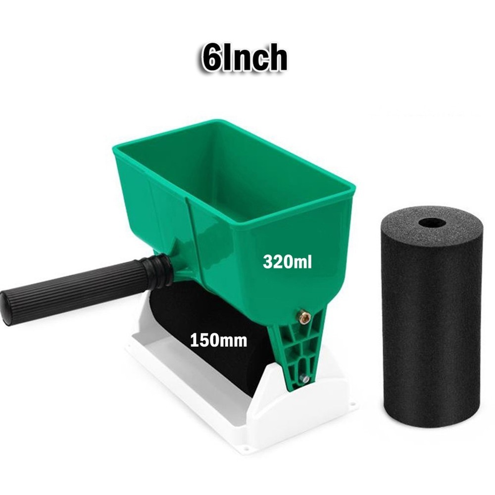 Glue Applicator 6inch Manual Roller Type Non-slip Plastic High Quality