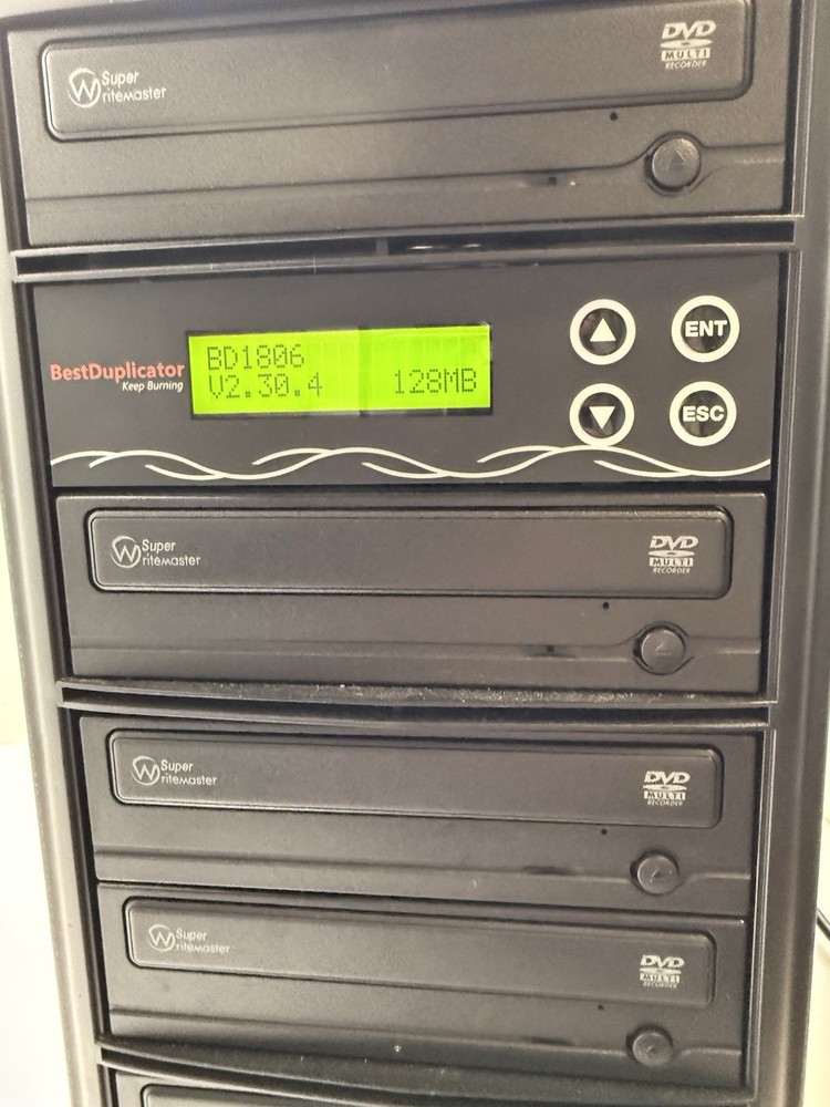 BestDuplicator Super WriteMaster 1 to 5 Target 128MB DVD Multi Recorder