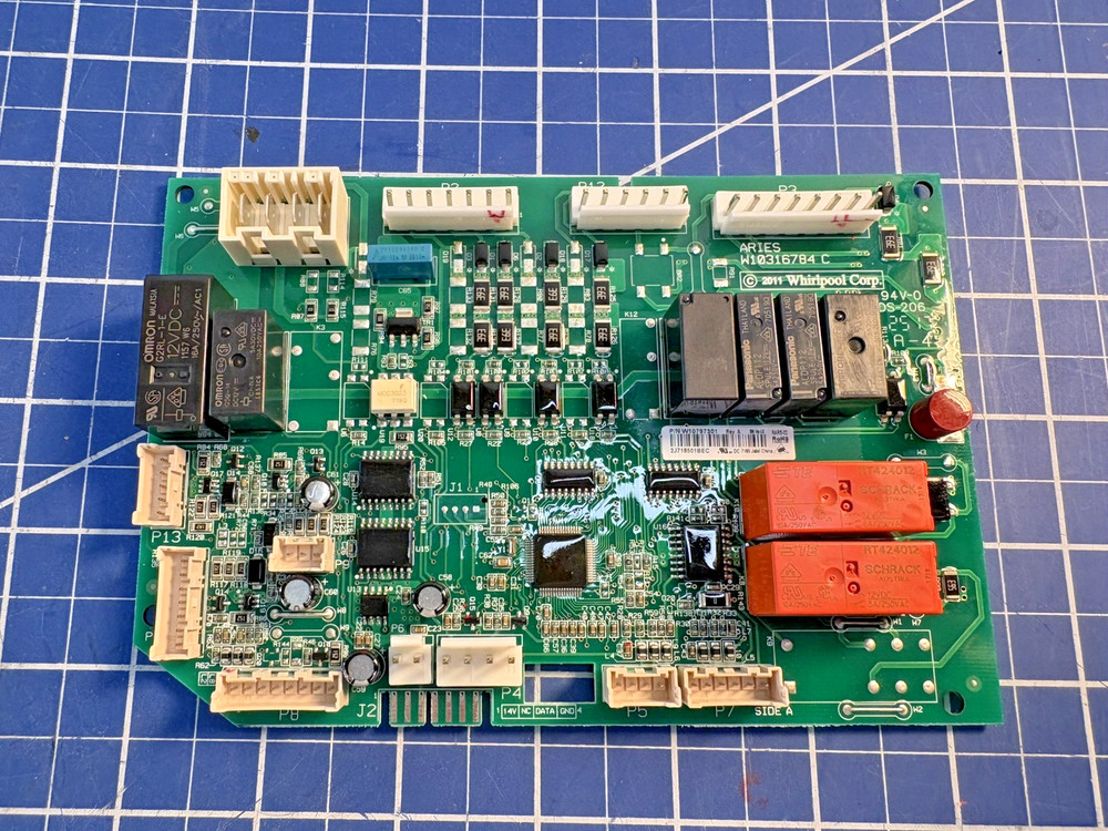 Kitchen Aid Refrigerator Freezer Control Board  W11172798 Tested & Working