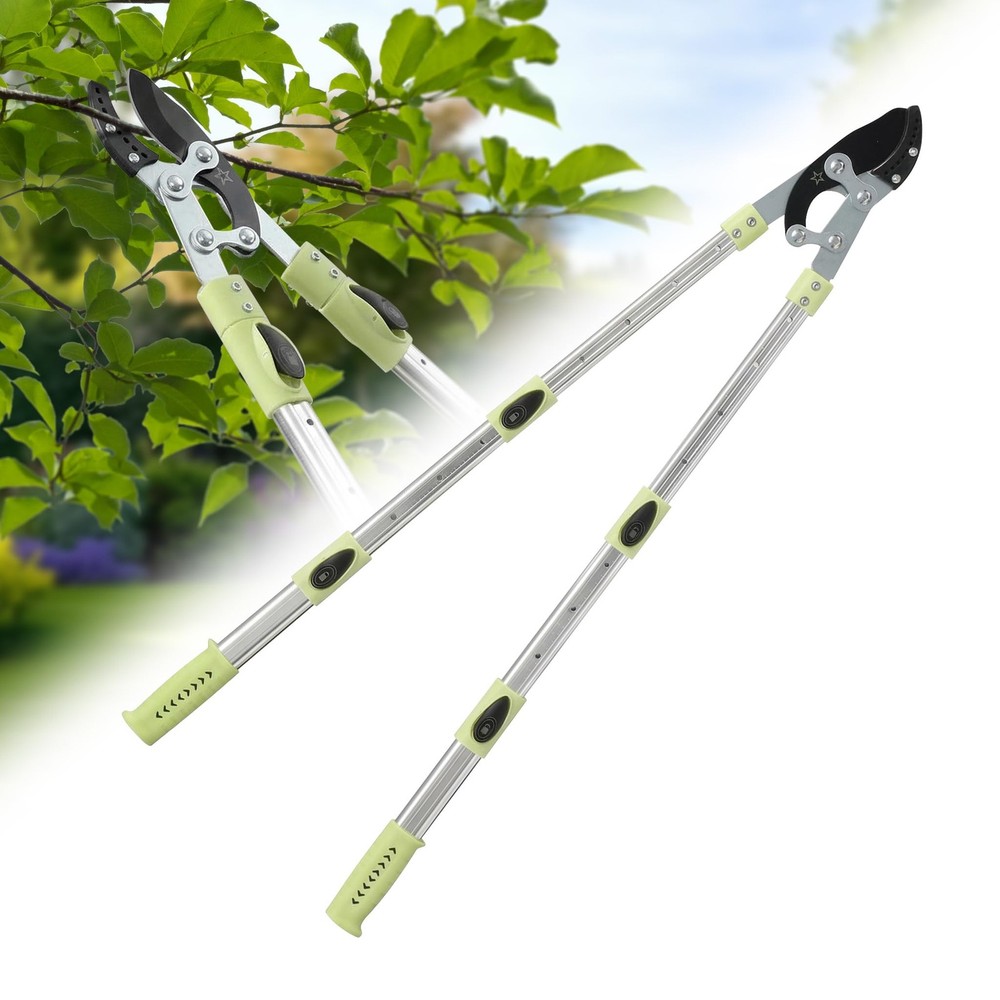 43-Inch Tree Trimmer, Heavy Duty Bypass Loppers for Tree Branches, Sharp Stee...