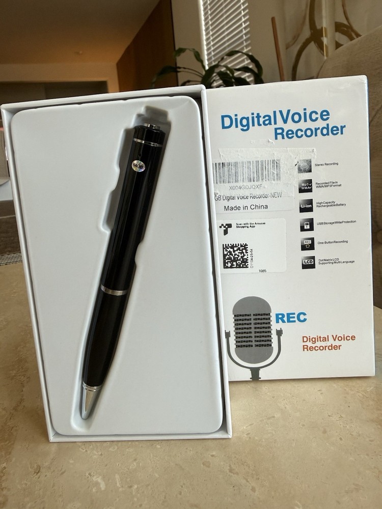 Digital Voice Recorder Pen Voice Activated USB Flash Memory Handheld