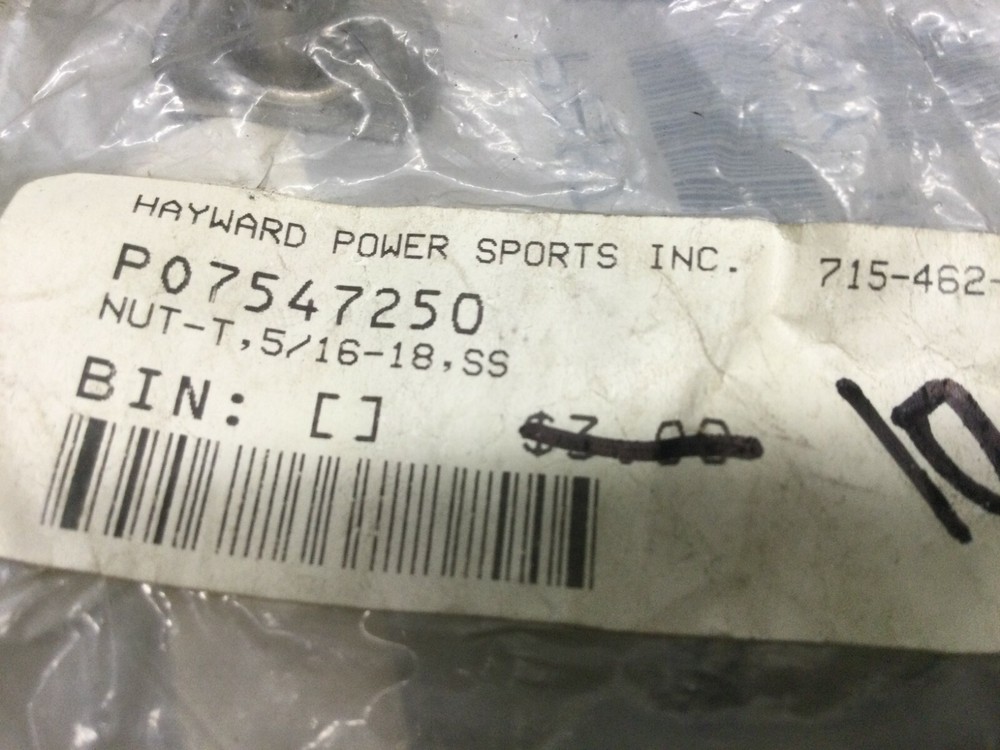 POLARIS MSX STEERING NUT 7547250 t231