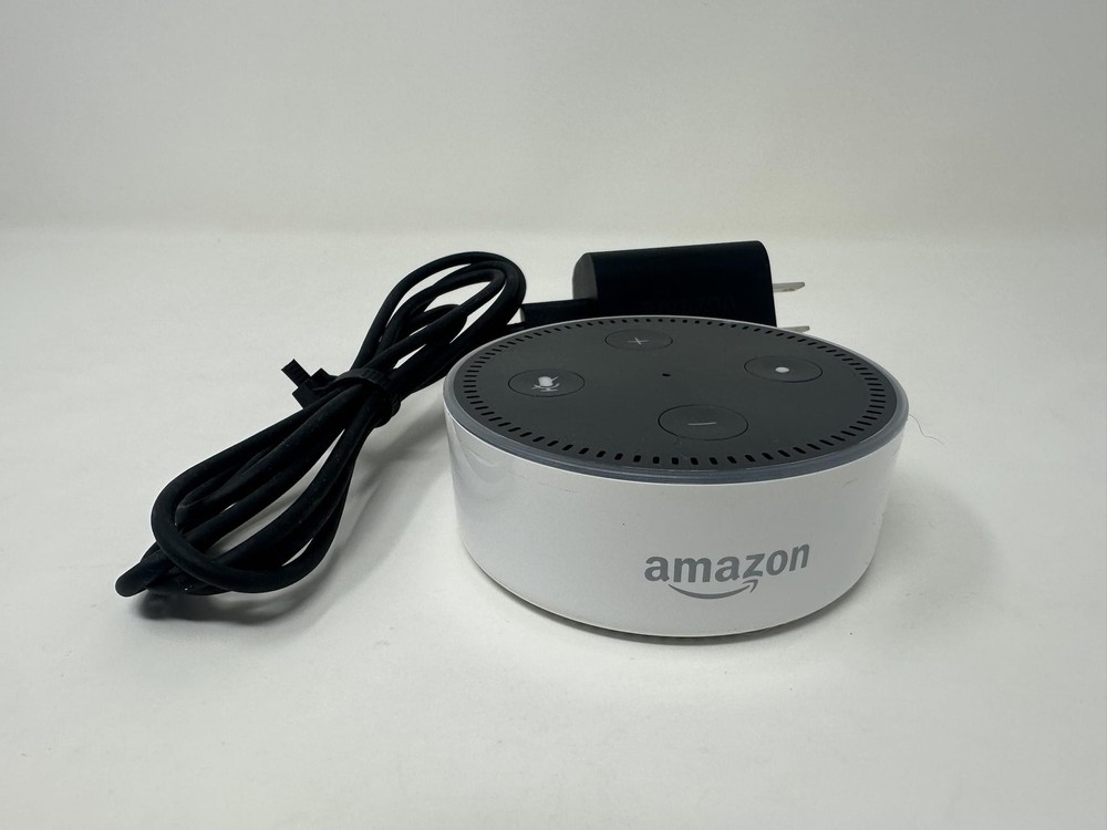Amazon Echo Dot 2nd Generation Smart Speaker White - Excellent Condition