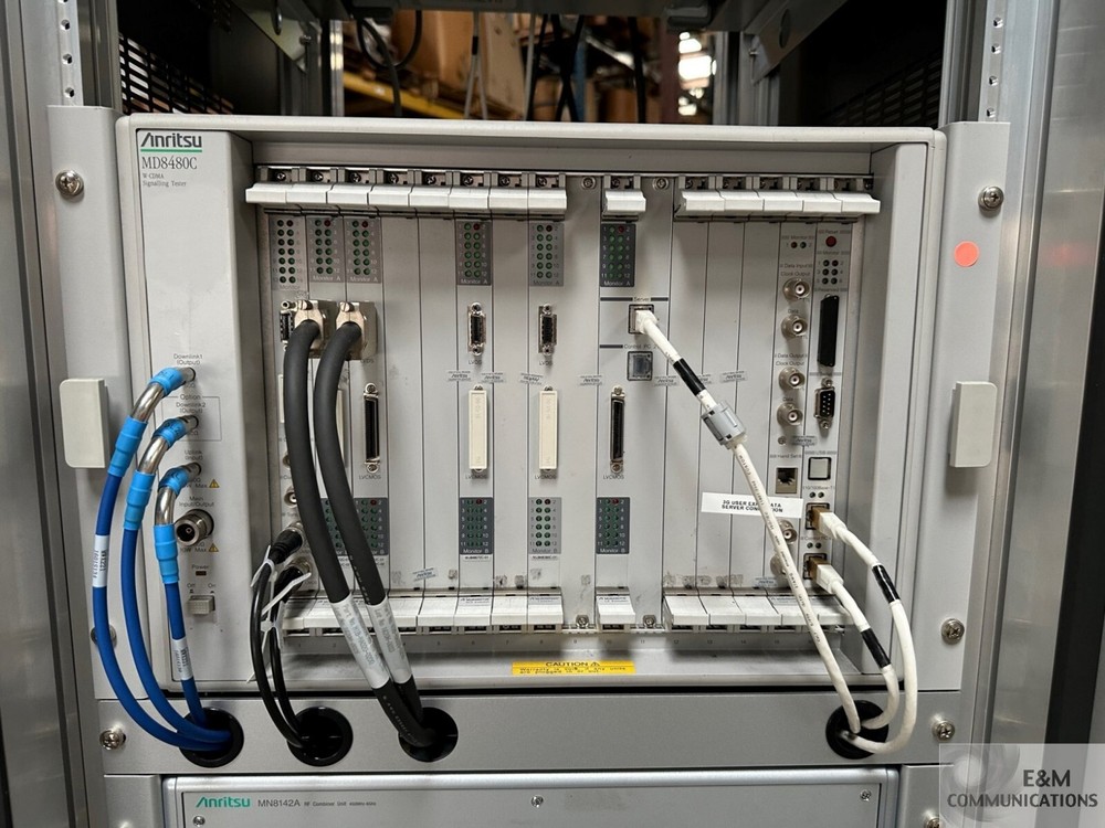 MD8480C ANRITSU W-CDMA SIGNALLING TESTER WITH MODULES & OPTIONS