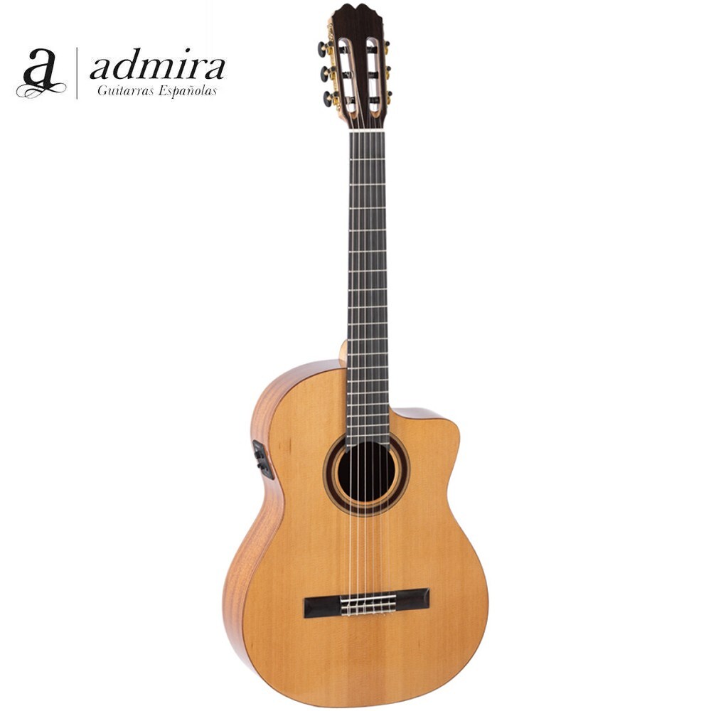 Admira Electrified Series GRANADA ECF Cutaway Solid Cedar Top Classical A/E Guit