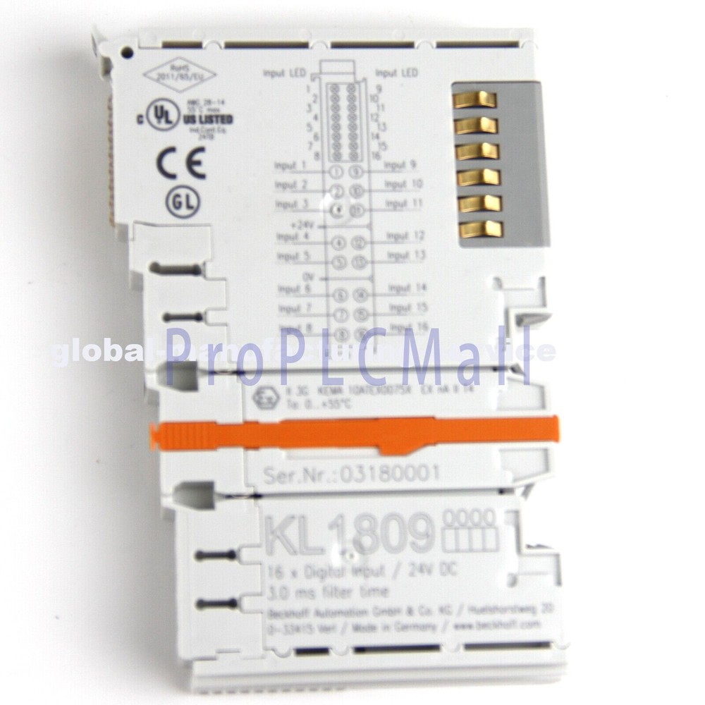 BECKHOFF PLC module KL1809 NEW~