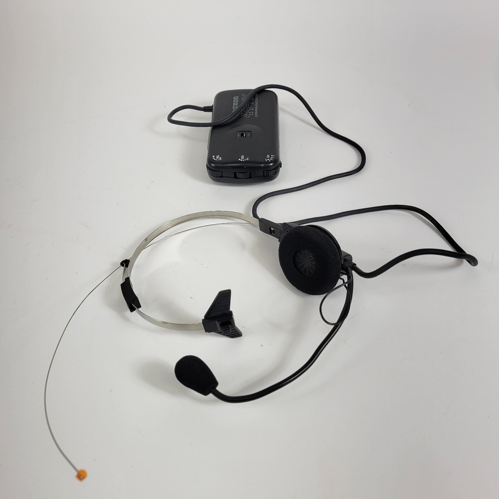Maxon 49-HX 2 Way Hands-Free Communicator Helmet Adaptable Headset
