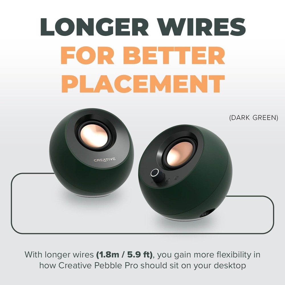 Creative Pebble Pro White