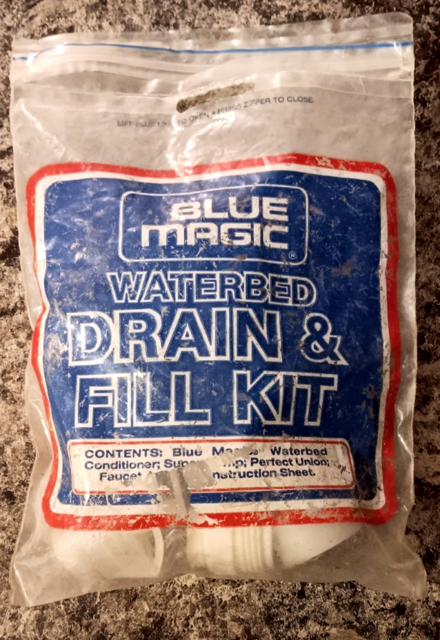 BLUE MAGIC WATERBED FILL and DRAIN KIT