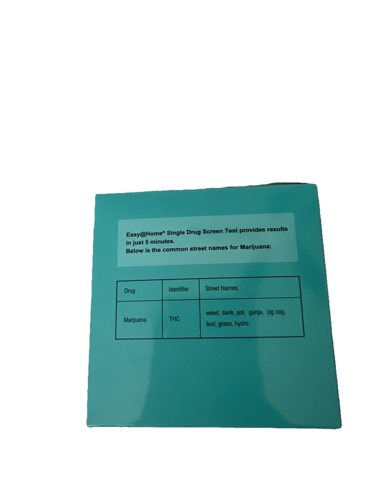 15 Pack Easy@Home Marijuana (THC) Single Panel Drug Tests Kit