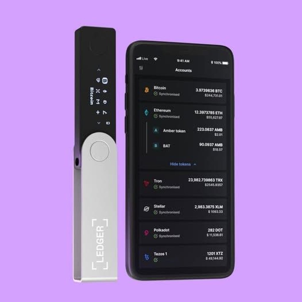 New LEDGER NANO X Crypto Wallet Hardware & Cold Storage