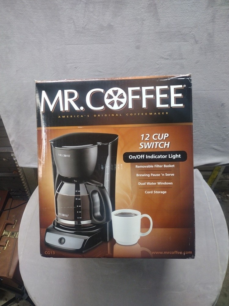 MR COFFEE 12 CUP PROGRAMMABLE COFFEE MAKER