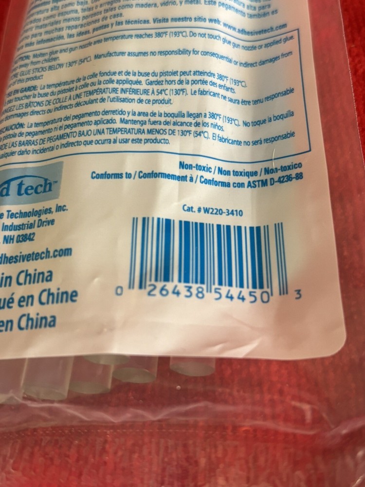 Ad Tech Multi-Temp Mini Glue Sticks 10/Pkg-.28"X4"