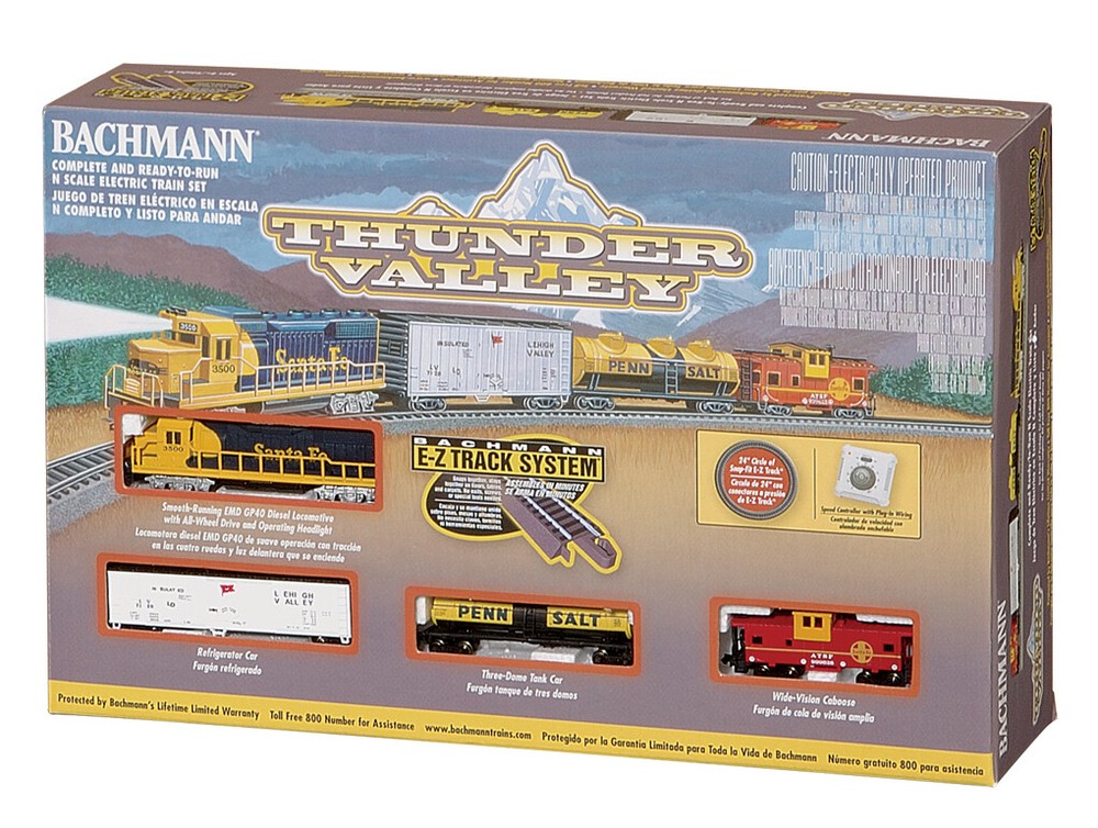 Bachmann 24013 Thunder Valley Train Set  N Scale