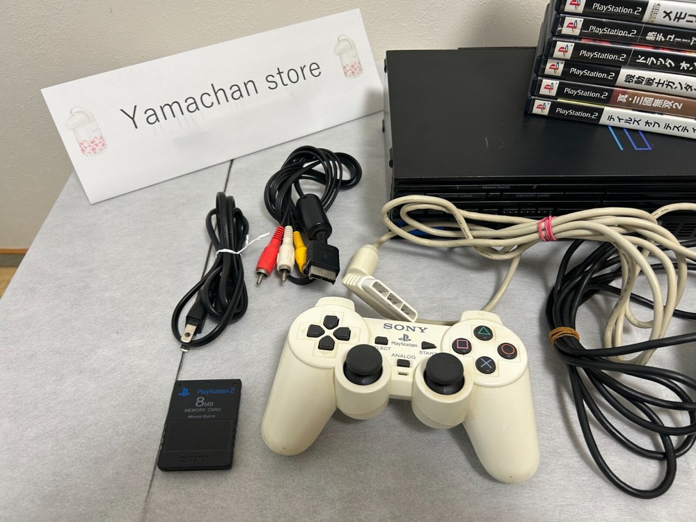 SONY PS2 SCPH-30000 controller software set Confirmed to start Japan