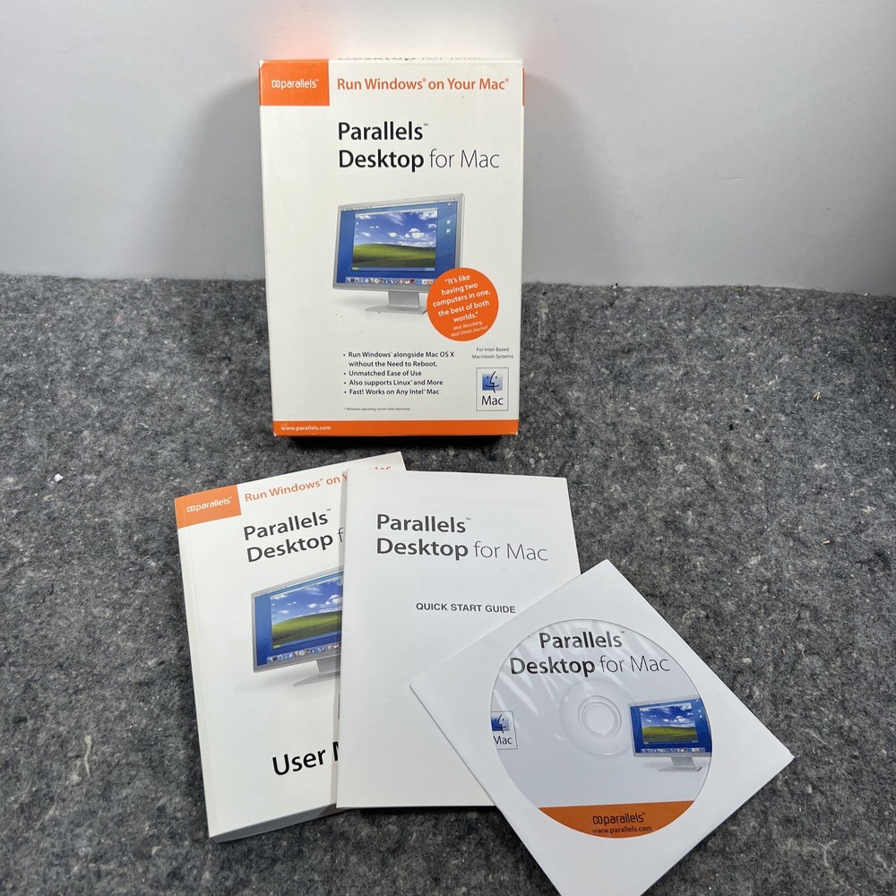 Vintage Software Parallels Desktop for Mac OS X - Nova Development  (2006)