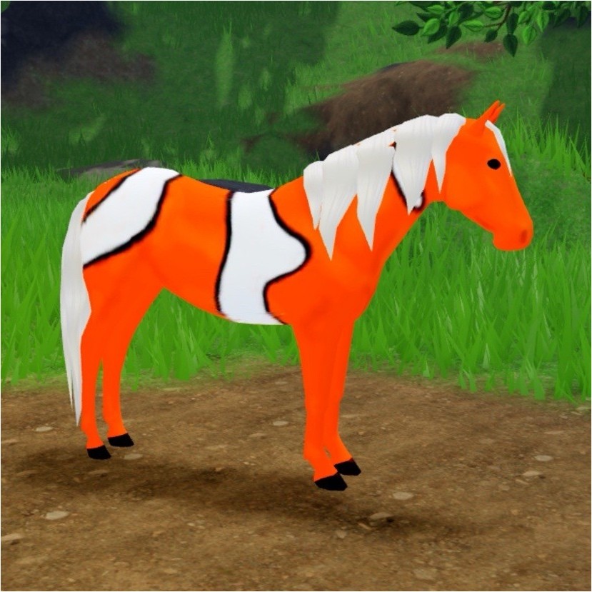 Clownfish Mustang Horse Uncommon Breed Unbreedable Summer '22 Nice horse!