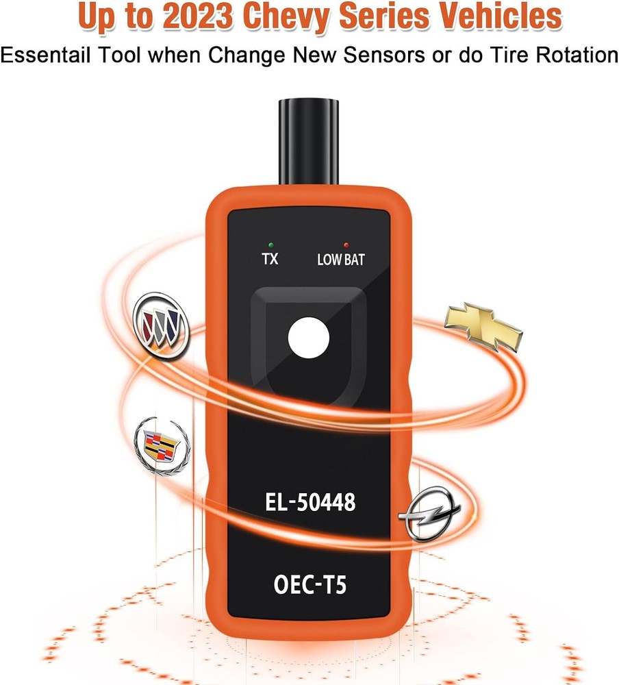 EL-50448 TPMS Relearn Tire Sensor Pressure Monitor System Programming Activation