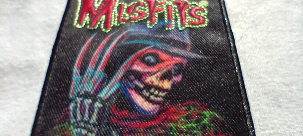 Misfits Nightmare 4 x 2.75 Inch Iron On Patch