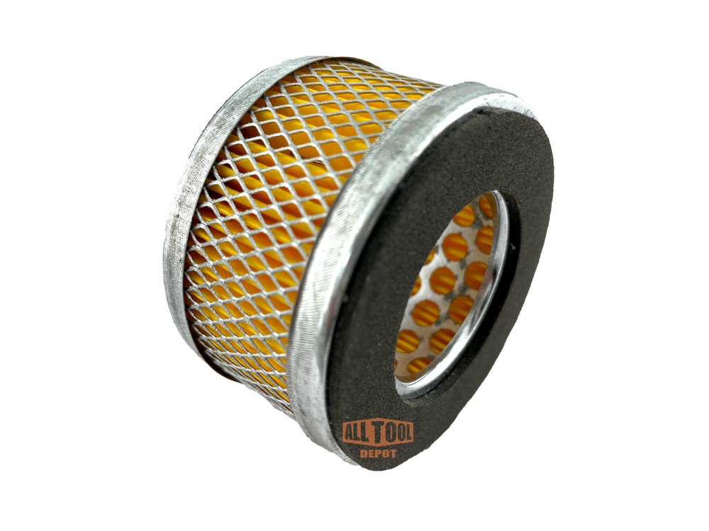Universal Air Compressor Air Intake Filter Element 2.6" OD 1.67" Tall (1-Pack)