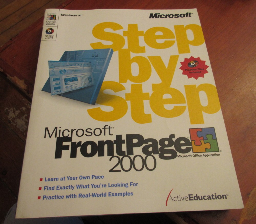 "Step by Step" - Microsoft FRONT LINE 2000; User Manual