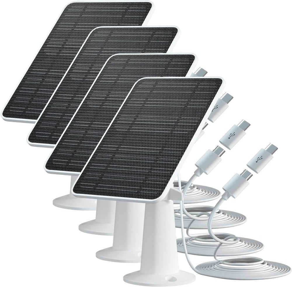 Solar Panel Charger Compatible with Eufycam 3/3C/2C/2C Pro/E40/E20/2/2 Pro/E/L20