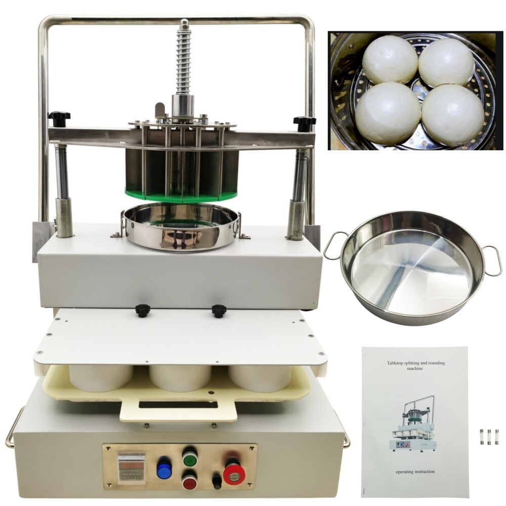 Multi-functional Dough Dispenser Cutter Dough Divider Dough Rolling Machine 110V
