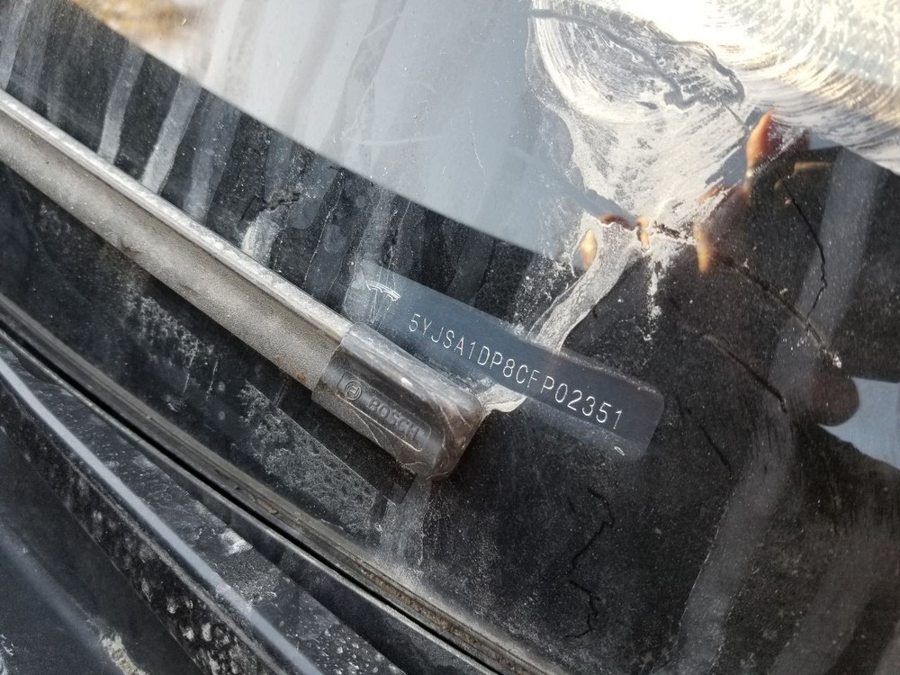 TESLA S 2012 Quarter Glass 5007192