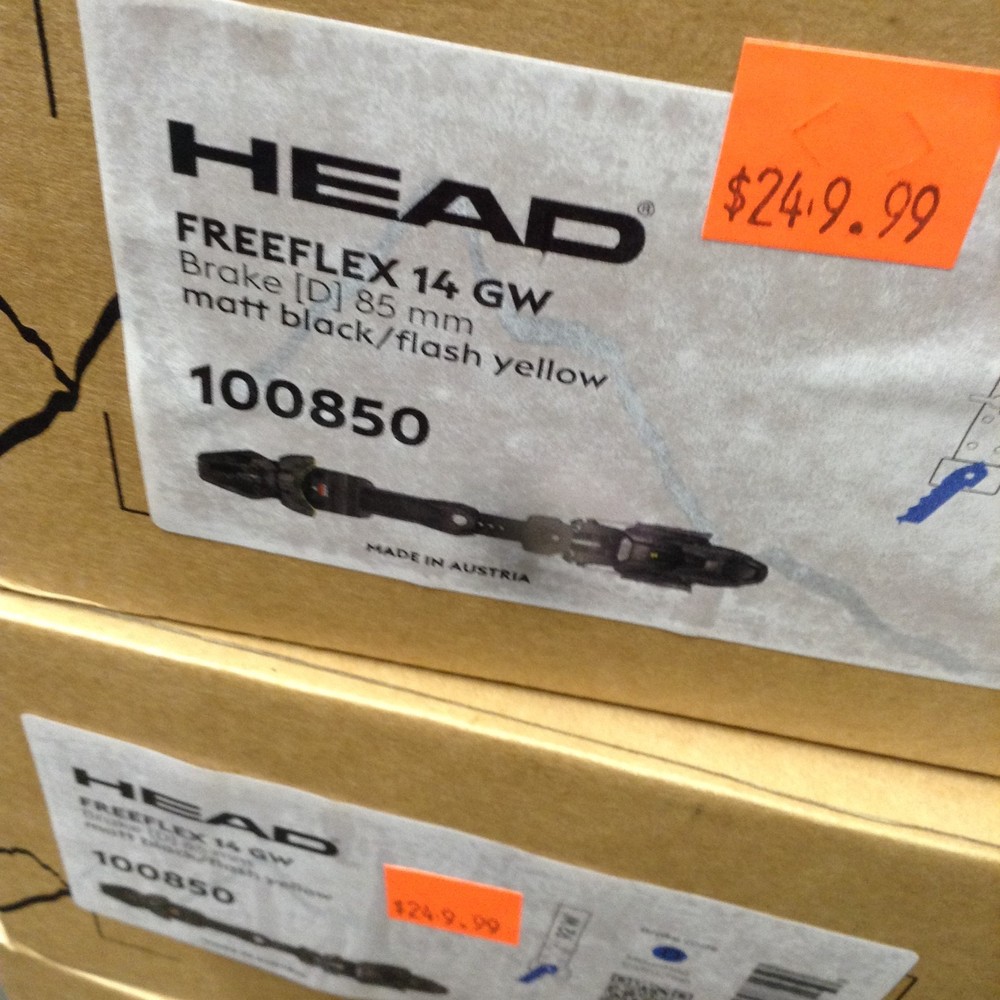 HEAD ALPINE SKI BINDINGS FREEFLEX 14 GW