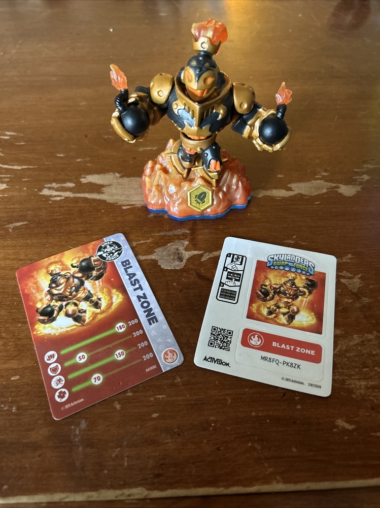 Skylanders Swap-Force BLAST ZONE Figure Blue