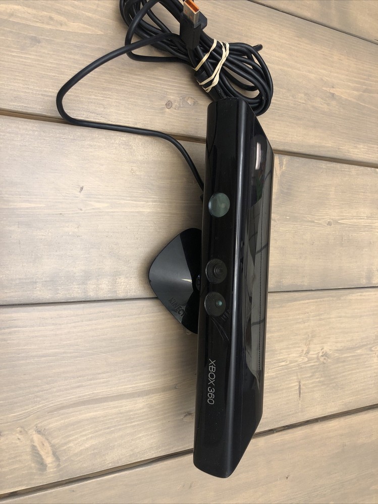 Kinect Microsoft XBOX 360 Model 1414  Sensor Bar Genuine Authentic Black *Tested