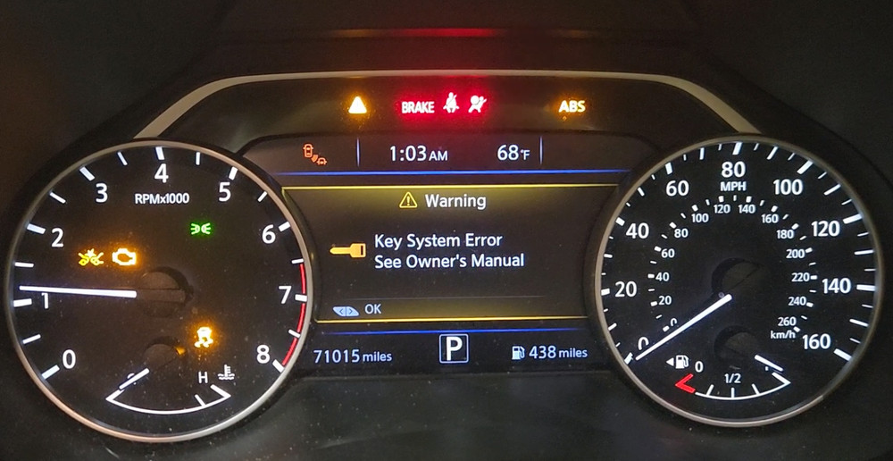 2015-2017 Nissan Murano Driver Left Blind Spot Radar Sensor Warning OEM