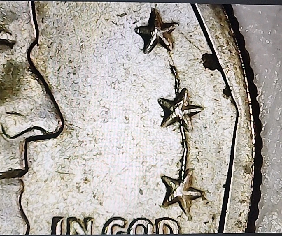 1979 D Susan B Anthony Obverse Die Break