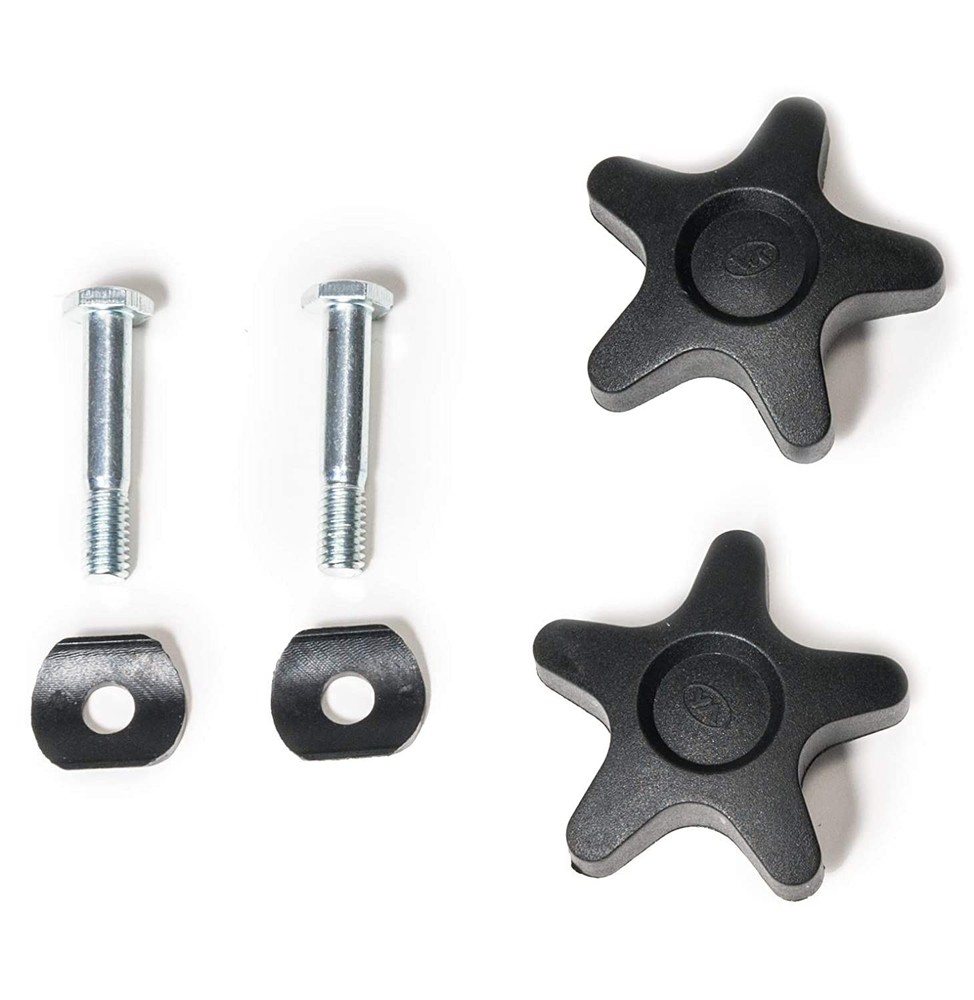 ROLLATOR 2 Plastic KNOB 2 Screw for ARMS Hl420