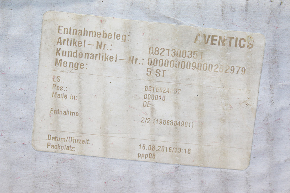 AVENTICS 0821300351 FILTER REGULATOR