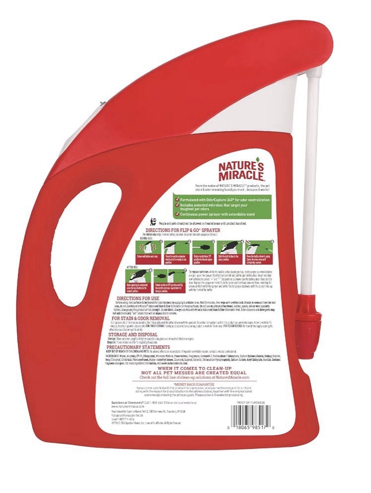 Nature's Miracle Advanced Severe Mess Enzymatic Stain & Odor Eliminator