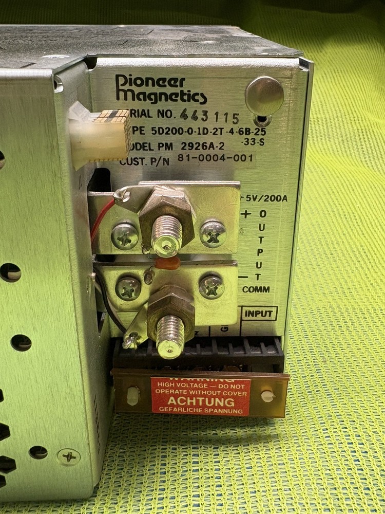 Pioneer Magnetics PM 2926A-2 (4 Available)