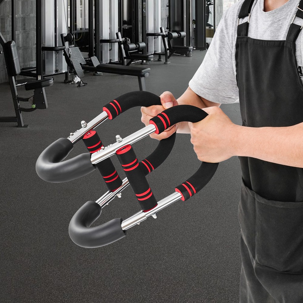 U-Shaped Upper Body Strength Builder Trainer Arm Exercise Equipment Adjustable