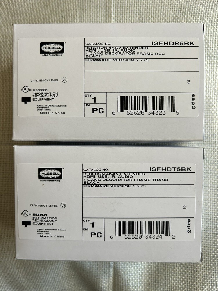 Hubbell ISFHD5BK. BRAND NEW.