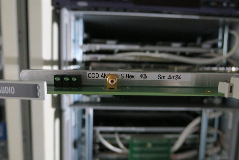 EVS audio card (from XS hd server)