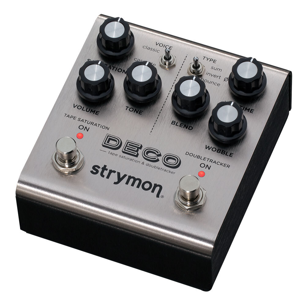 Strymon Deco V2 Tape Saturation & Doubletracker Effects Pedal