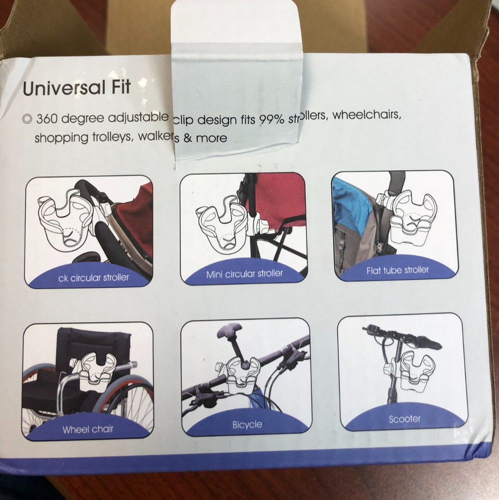 2 in 1 stroller cup and phone holder