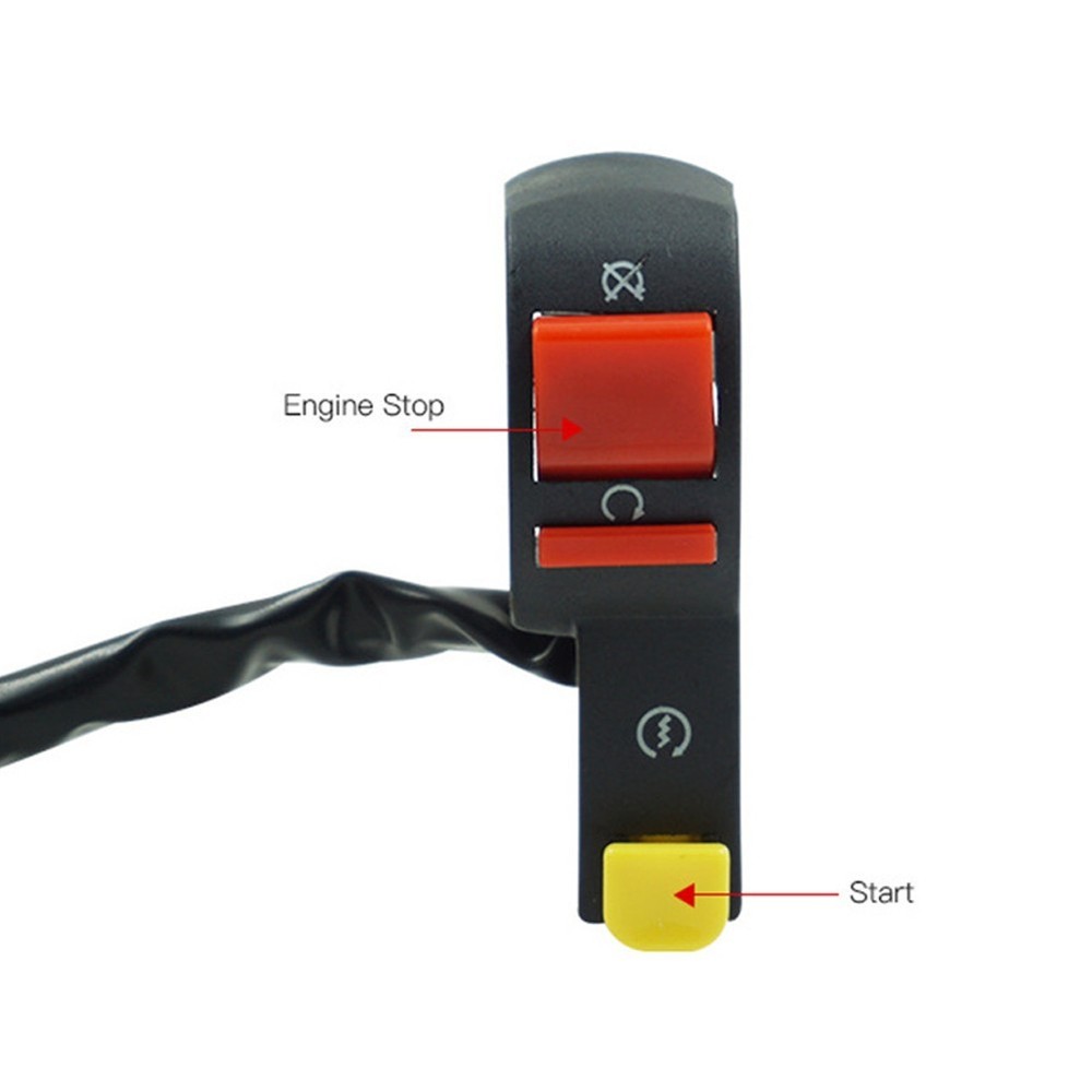 Motorcycle Start Switch Switch Electronics + Plastic For 50cc 70cc 90 110