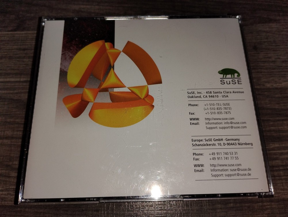 SuSE Linux 6.1 Operating System Software PC CD-ROM 5-disc Set Installation 1999