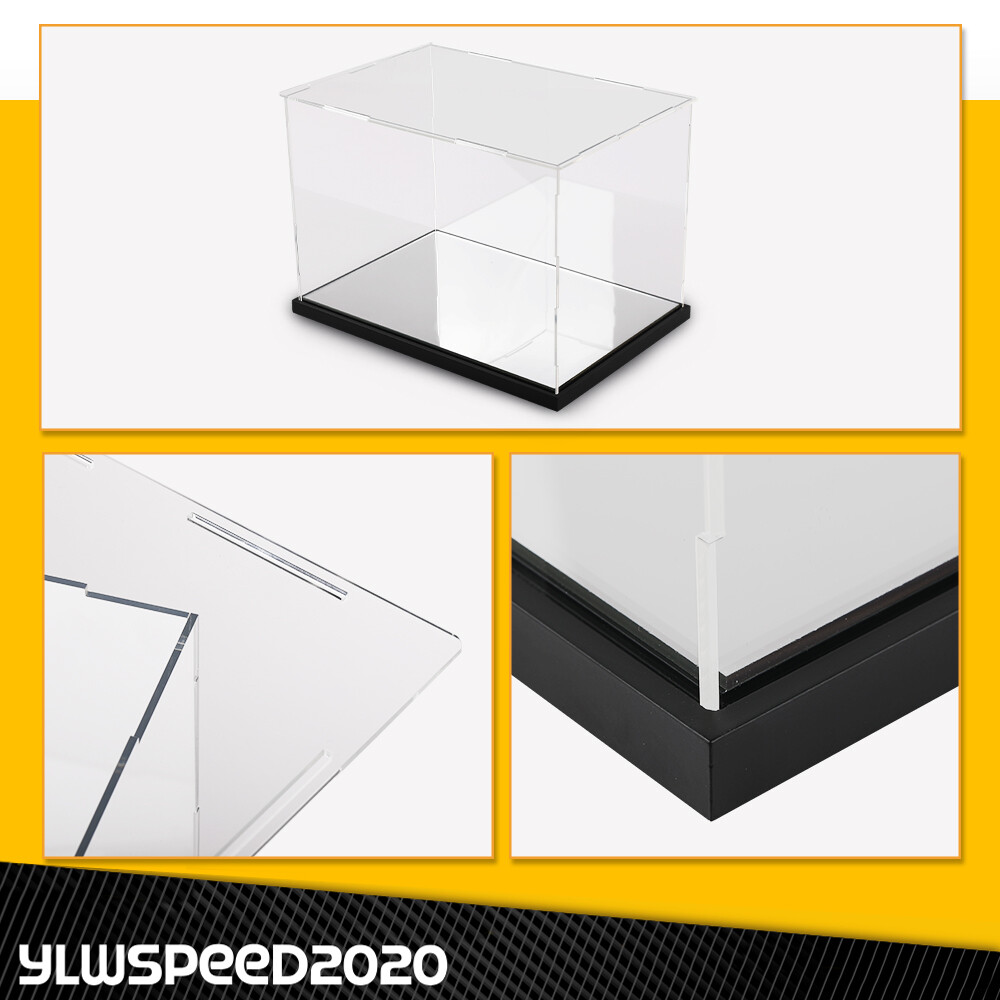 Clear Single Boxing Glove Horizontal Display Case