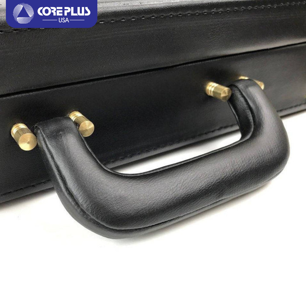 Masonic Apron Case - Black Briefcase for Various Materials WM & MM