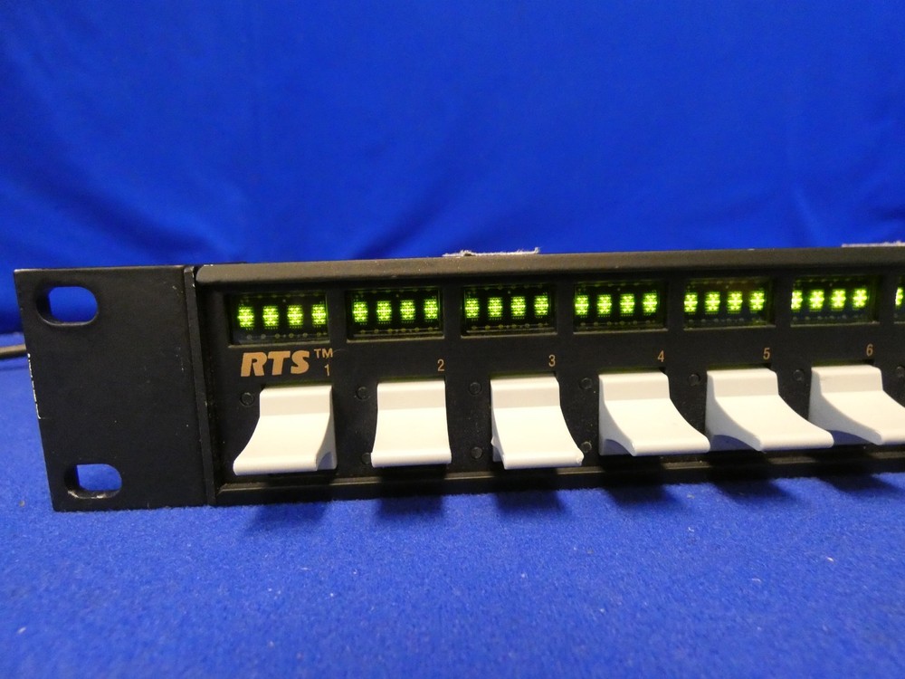 RTS KP-12 12 Position Intercom Key Panel Black, Read Ad