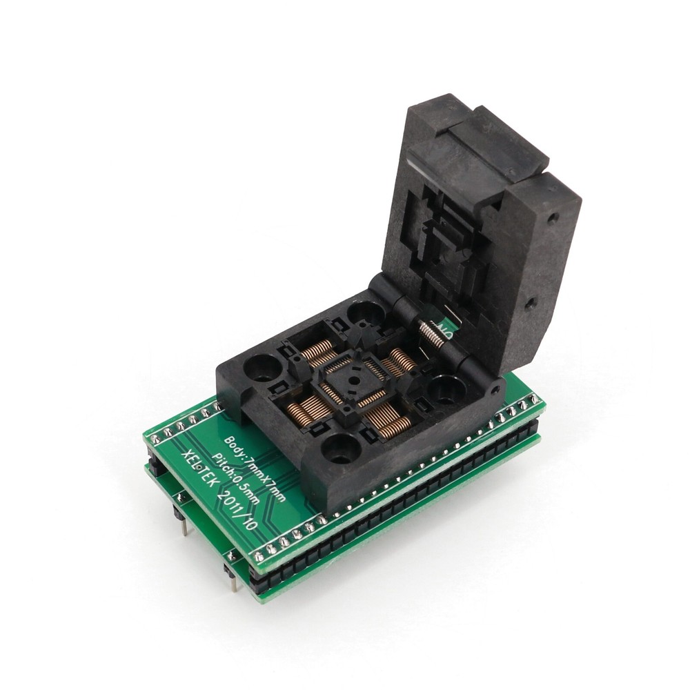 TQFP48 QFP48 To DIP48 SA248 IC Programmer Adapter Clamshell Test Socket