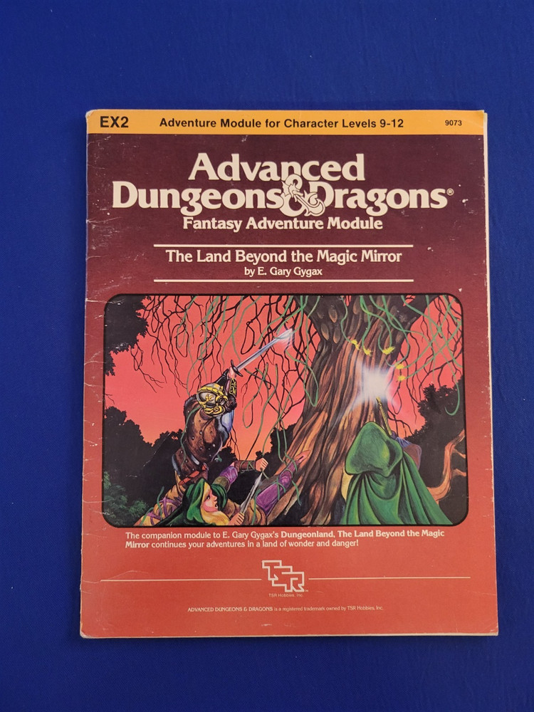 The Land Beyond the Magic Mirror Adventure Module - AD&D EX2