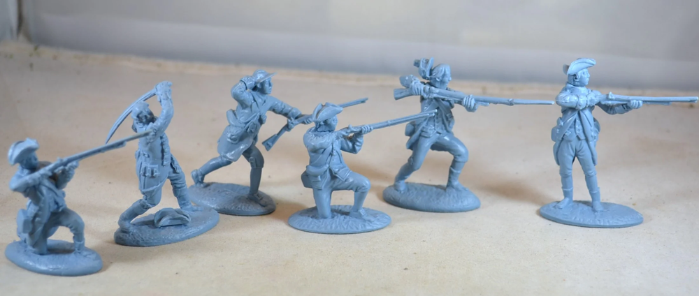 LOD American Revolution British Colonial Army Builder Set